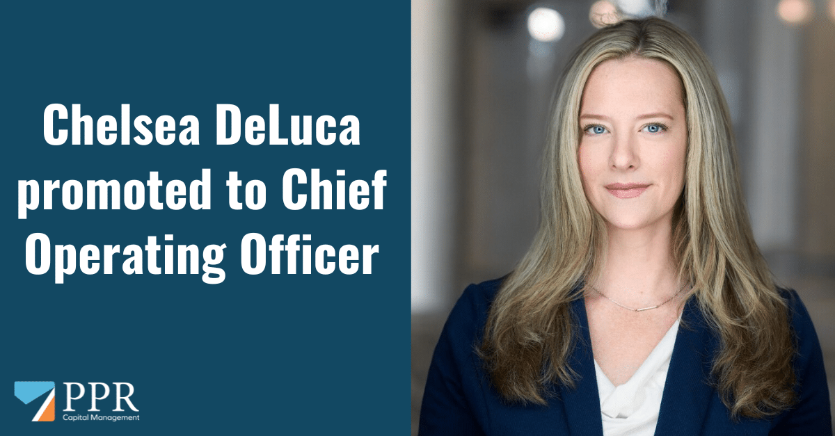 PPR Capital Management Promotes Chelsea DeLuca to Chief Operating Officer (COO)