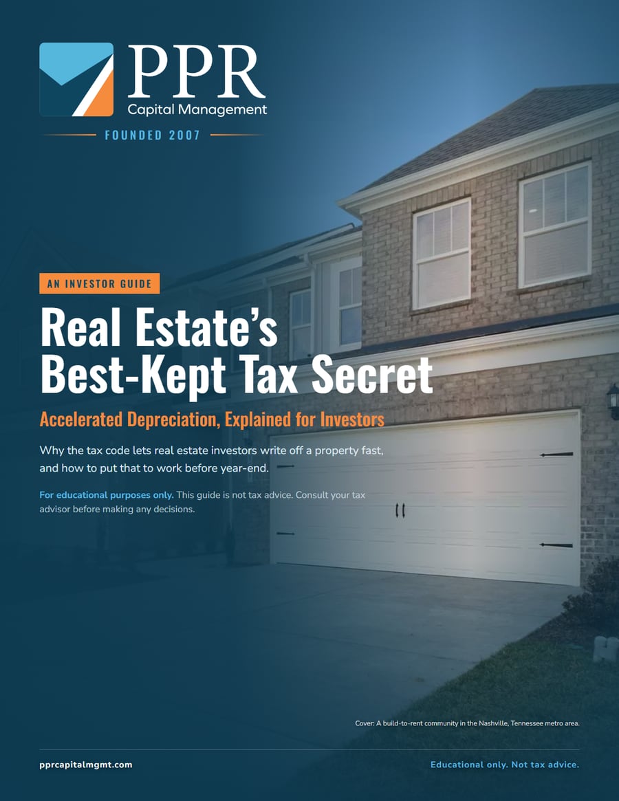 Cover of the PPR ebook Real Estate's Best-Kept Tax Secret